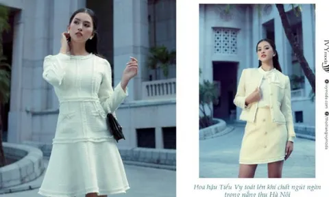 Tiểu Vy thần thái hút hồn khiến fan hâm mộ 'chao đảo'